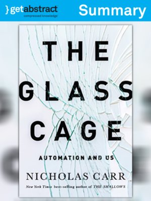 cover image of The Glass Cage (Summary)